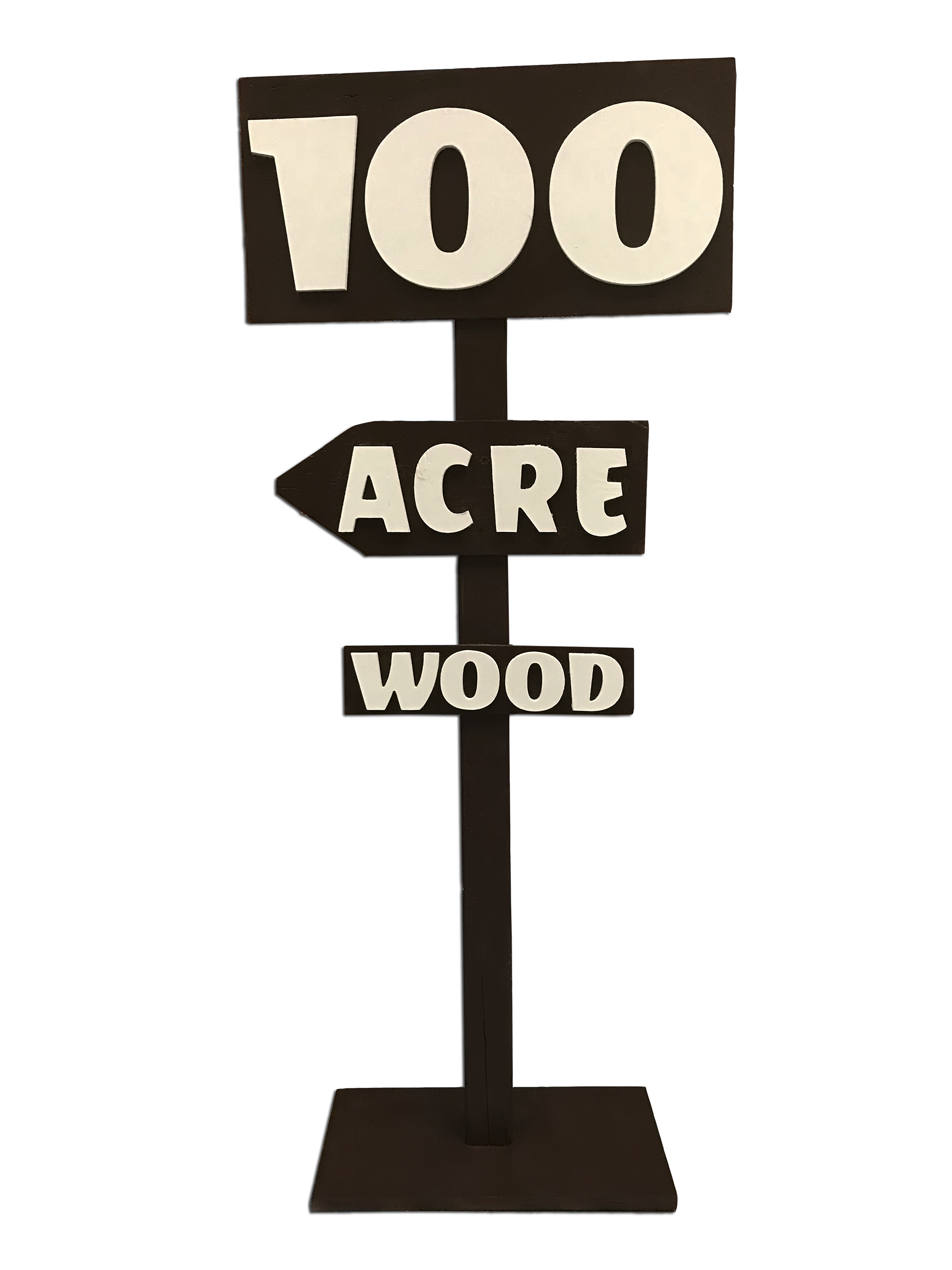 100 Acre Wood Sign