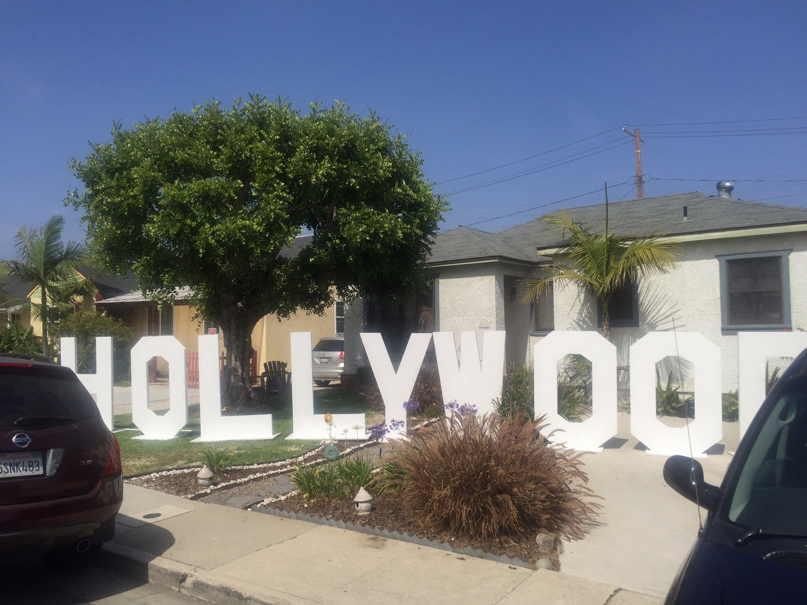 Hollywood Standee Letters
