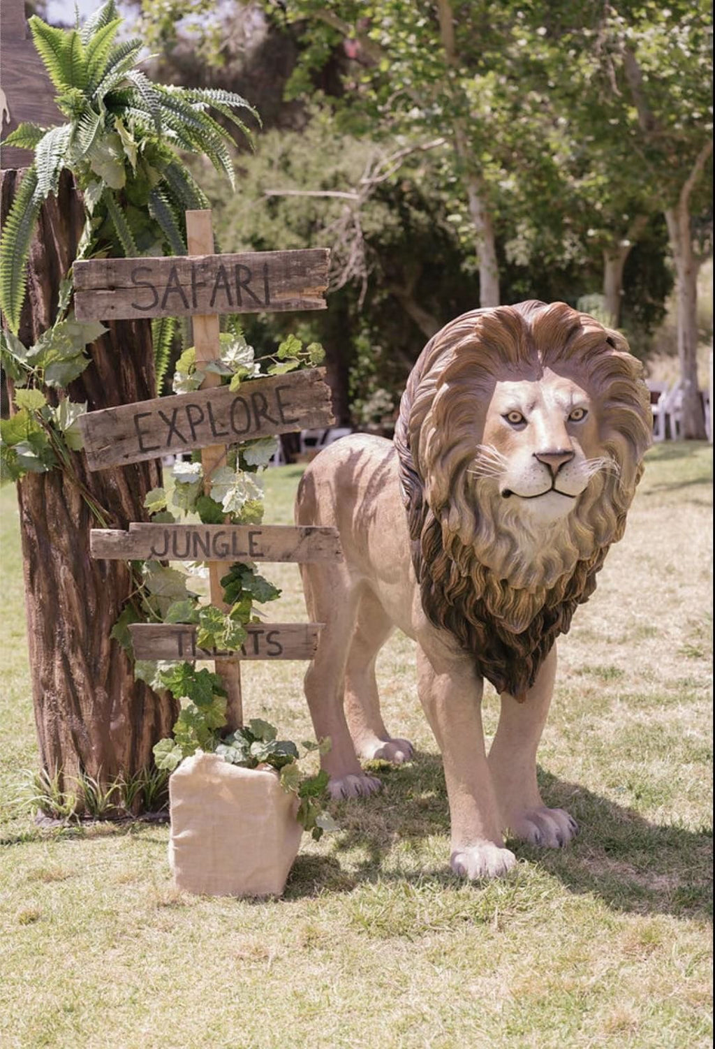 Safari Welcome Sign