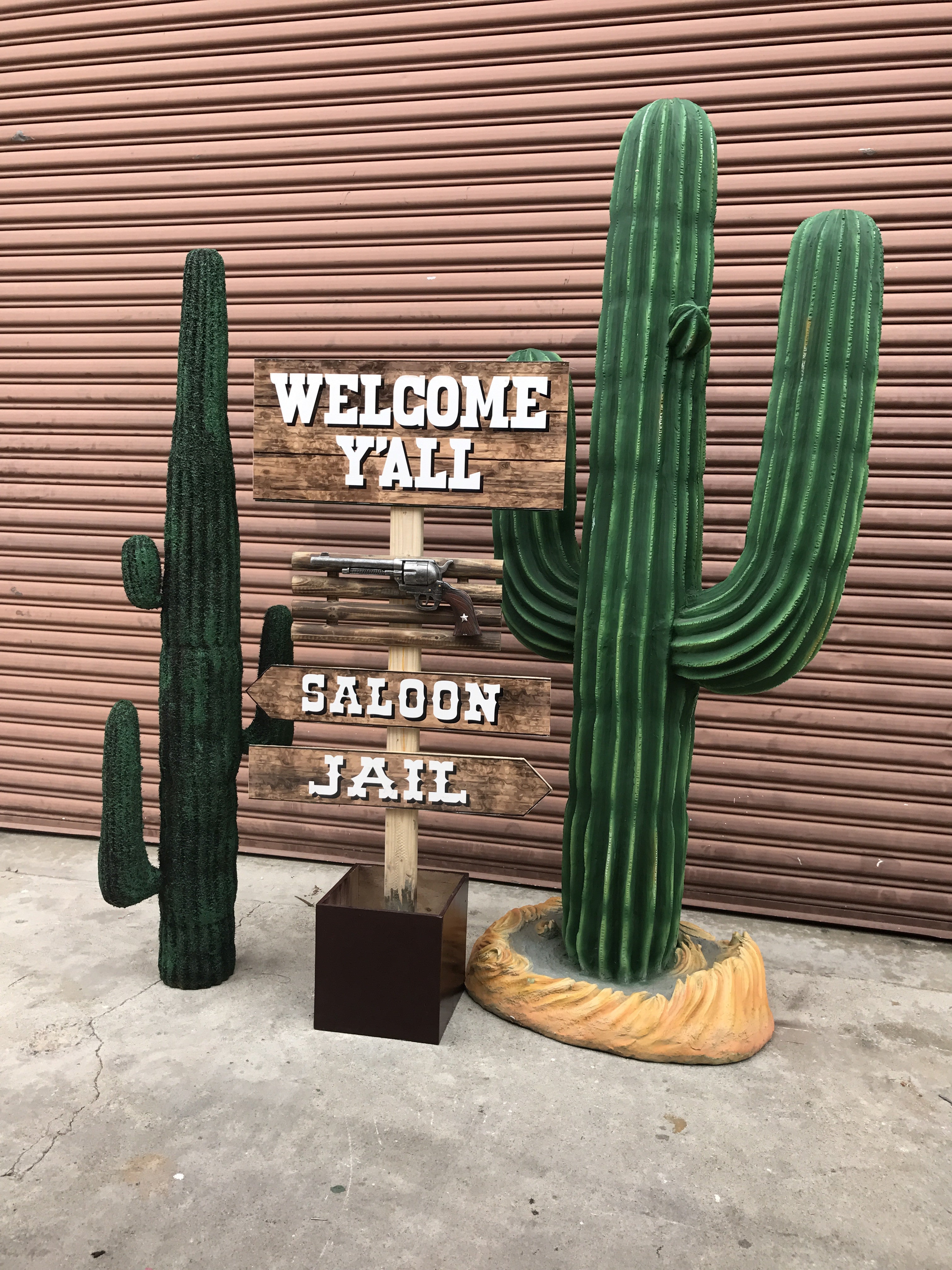 Western Welcome Sign