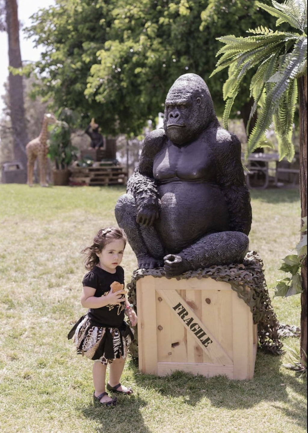 Sitting Gorilla