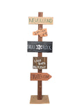 Neverland Peter Pan Welcome Sign