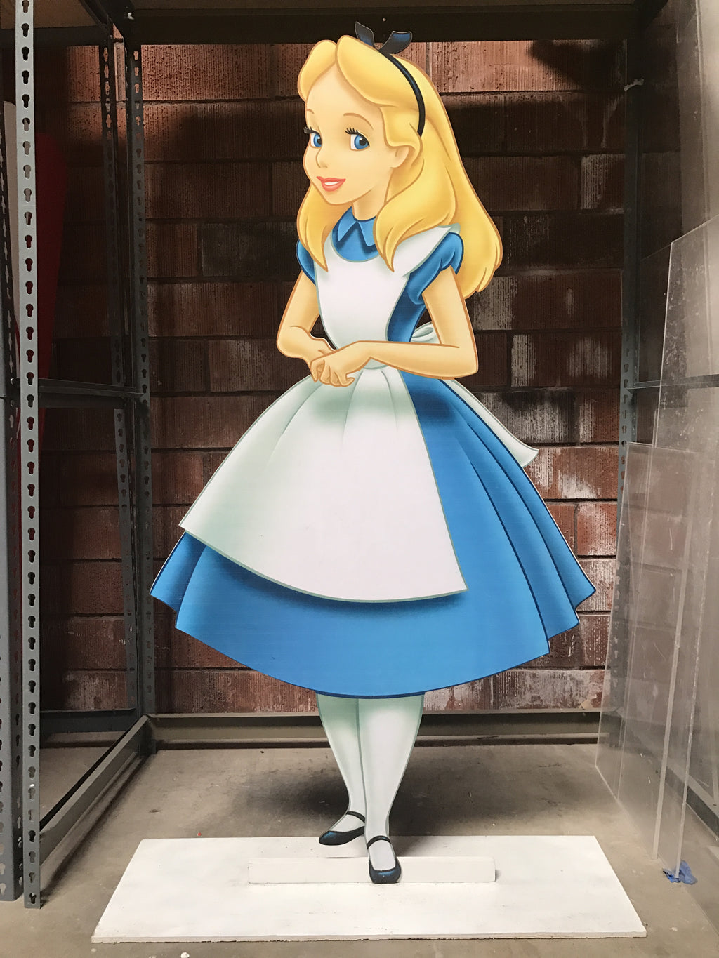 Alice Wood Cut Out Standee