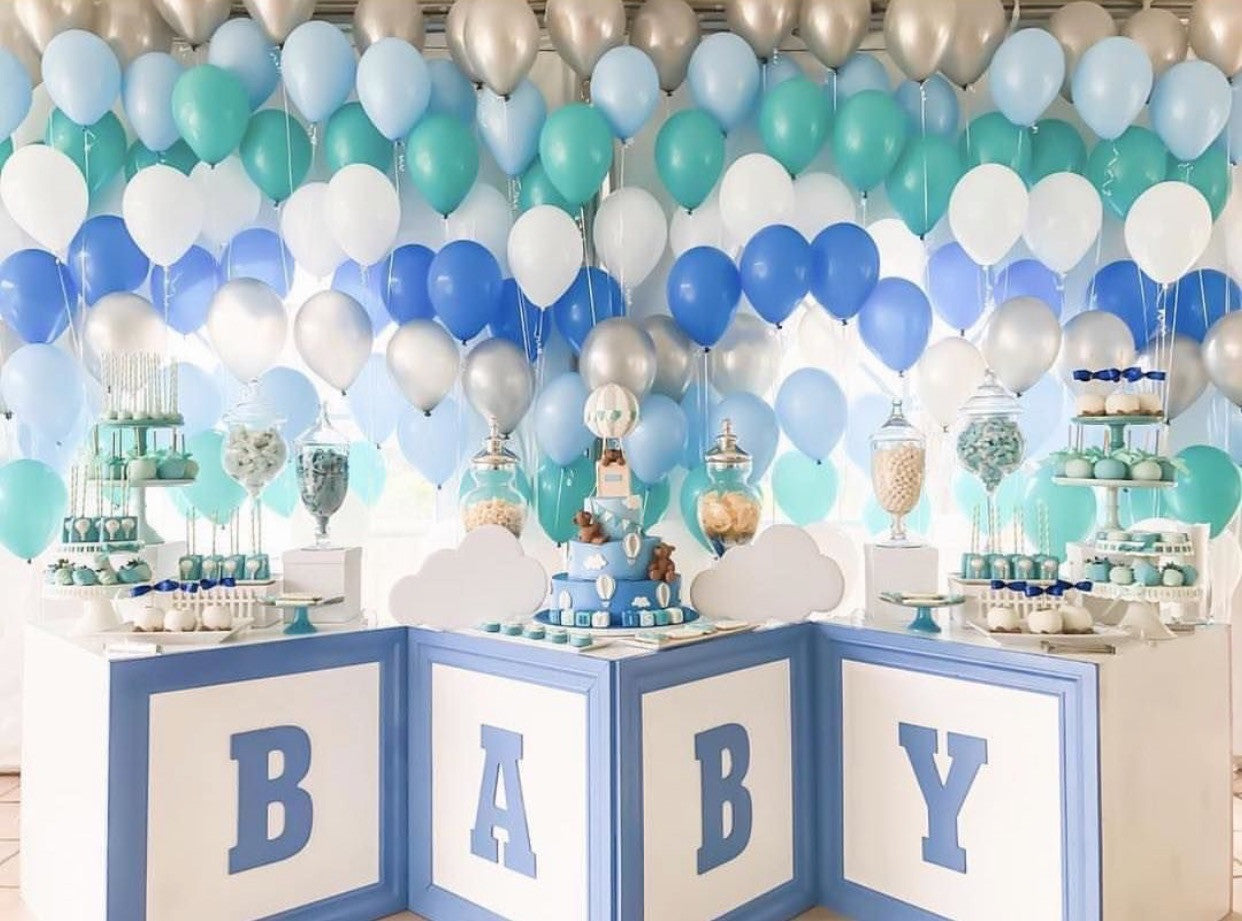 Blue Baby Block Table