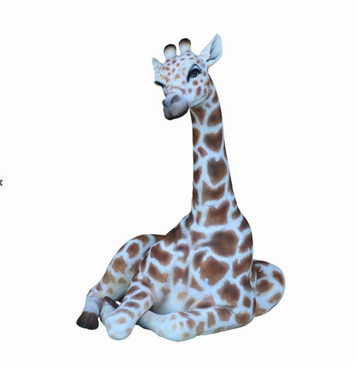 Sitting Giraffe