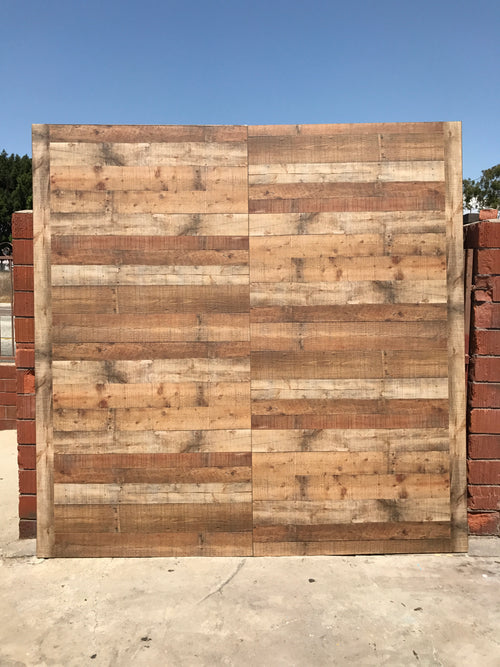 Faux Wood Backdrop