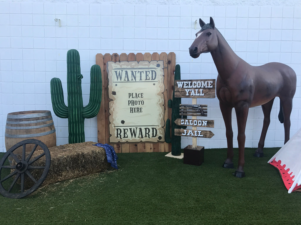 Large Dark Brown Horse