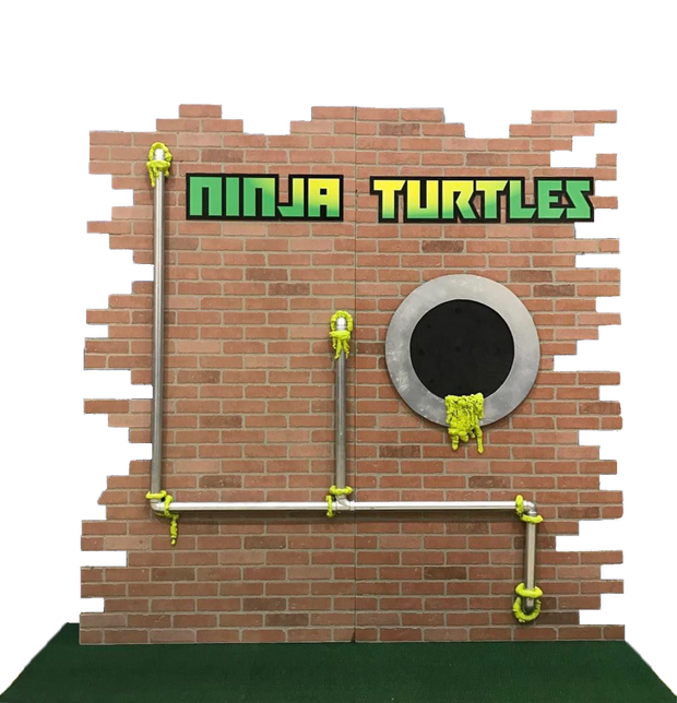 Ninja Turtles Backdrop Panels