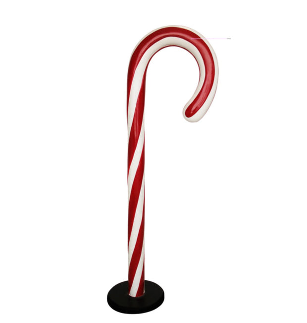 Large Red & White Candy Cane