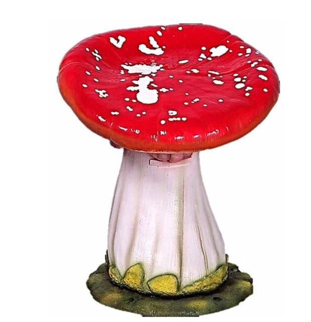 Slighten Red Mushroom Stool