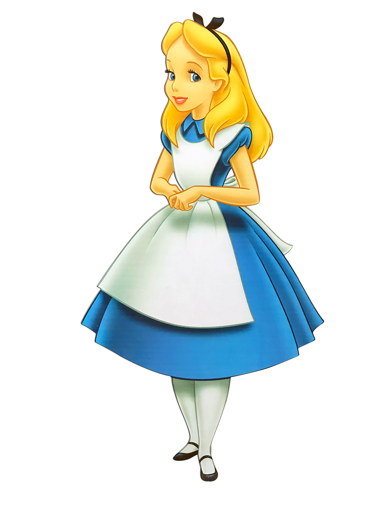 Alice Wood Cut Out Standee