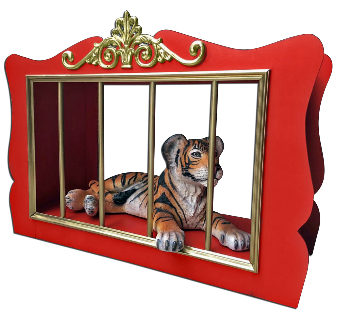 Red Tiger Cage