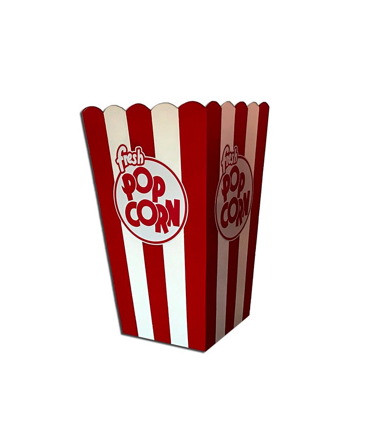 Giant Red Popcorn Box