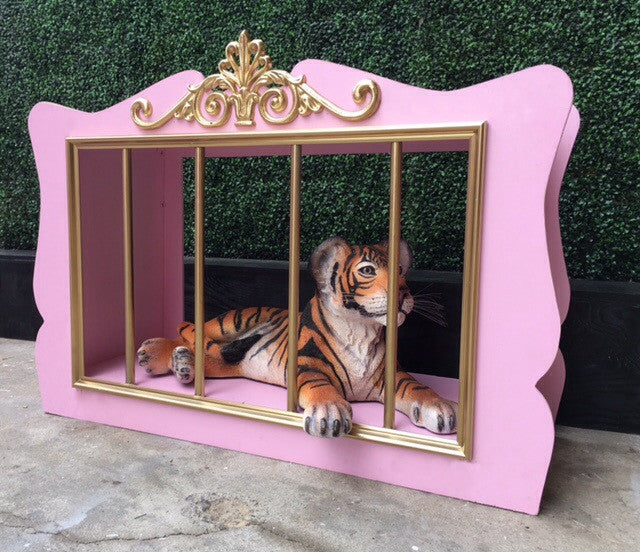 Light Pink Tiger Cage