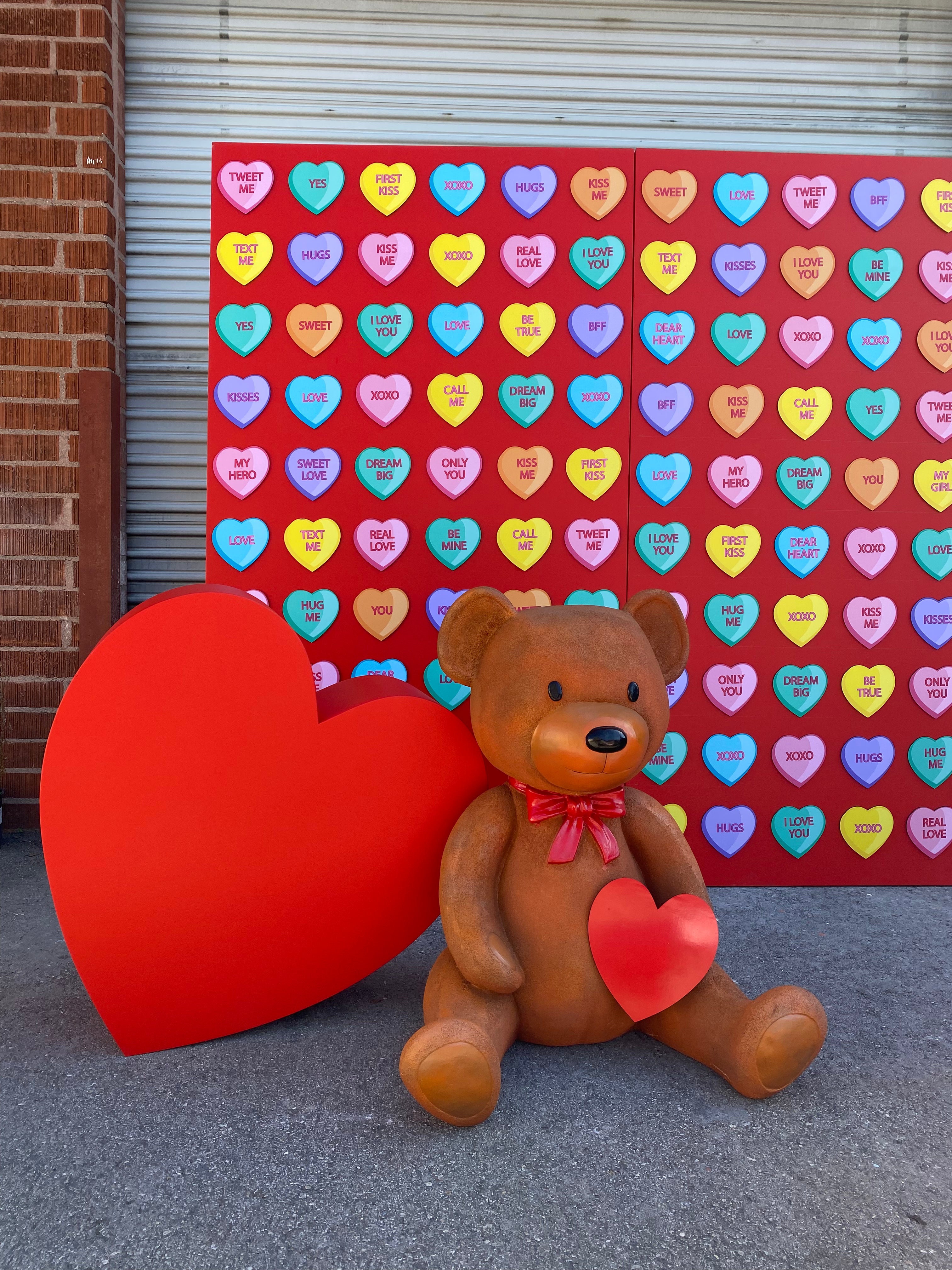 Heart Kisses Backdrop