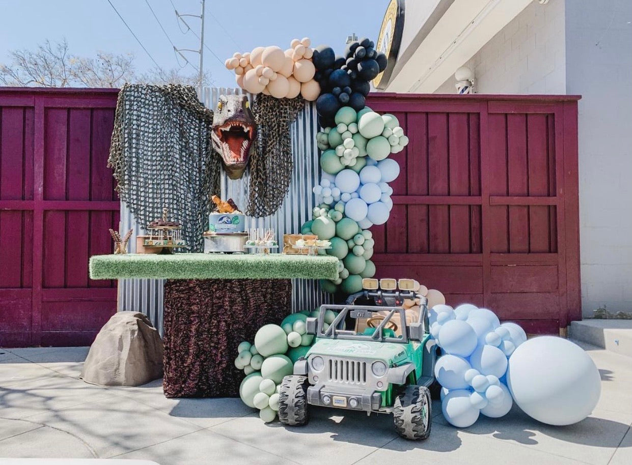 Dinosaur Head Backdrop