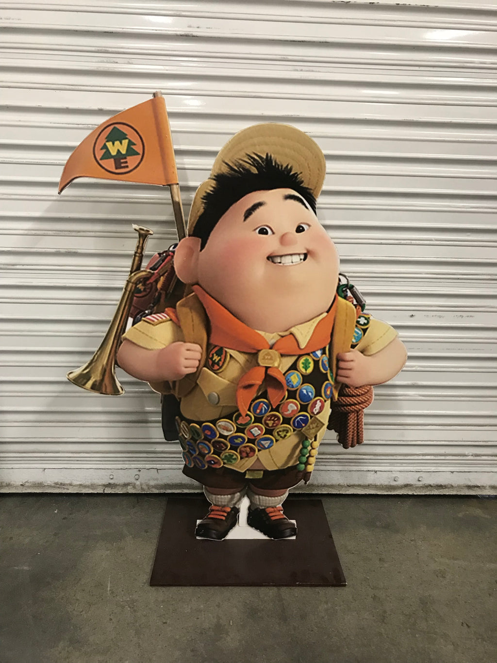 Russell Wood Cut Out Standee