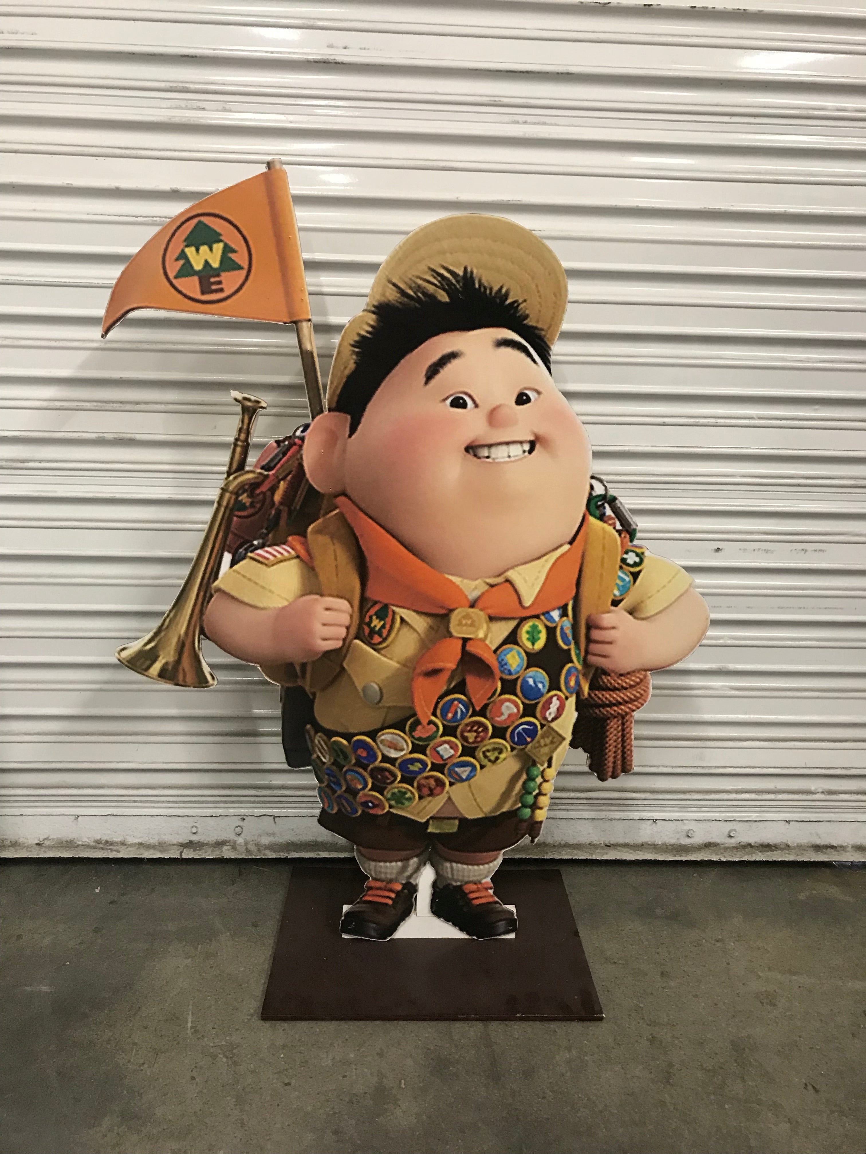Russell Wood Cut Out Standee