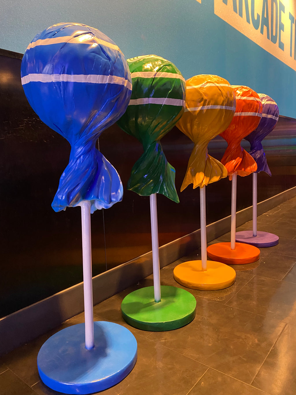 Blue Wrapped Blow Pop