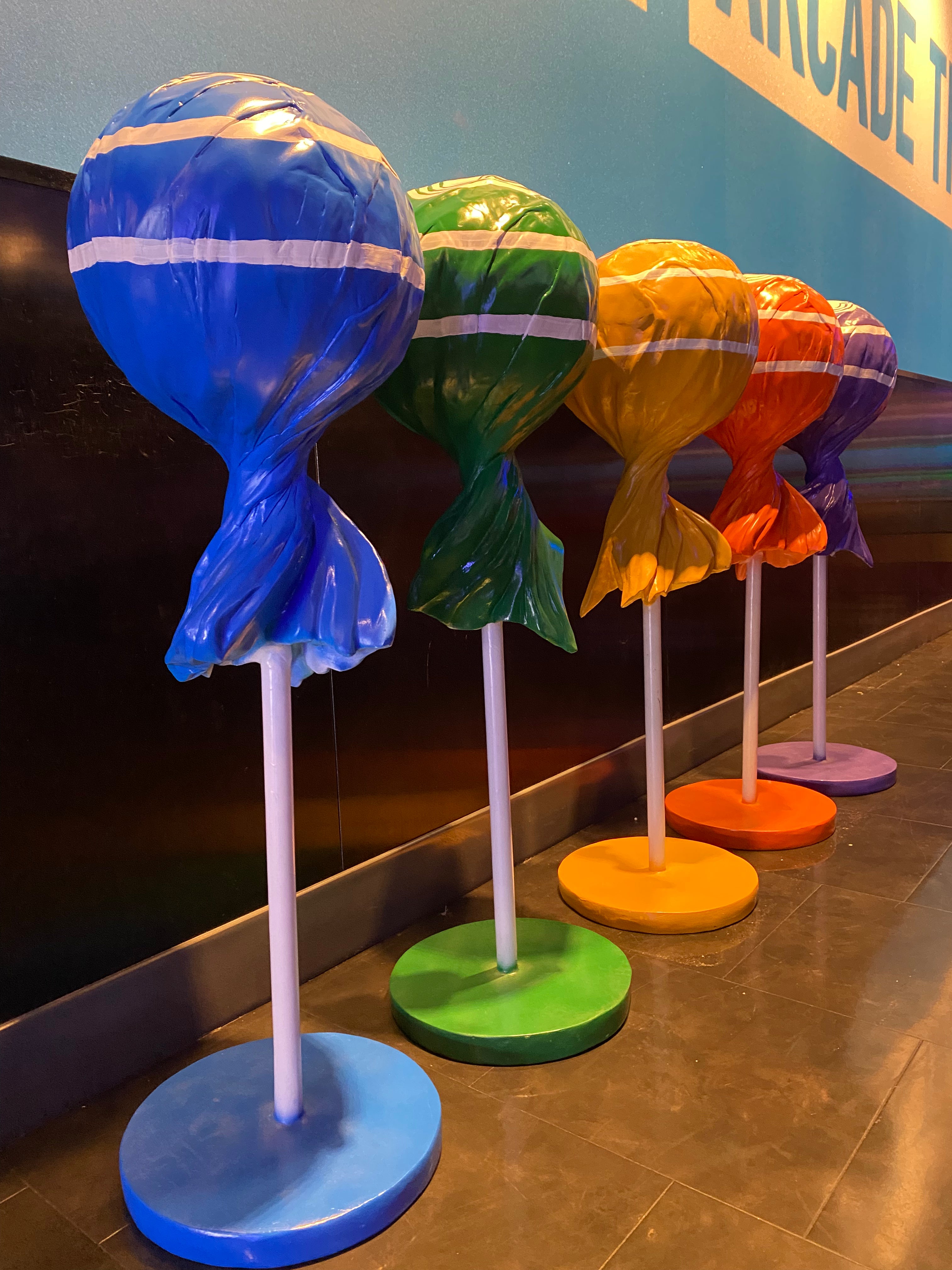 Blue Wrapped Blow Pop