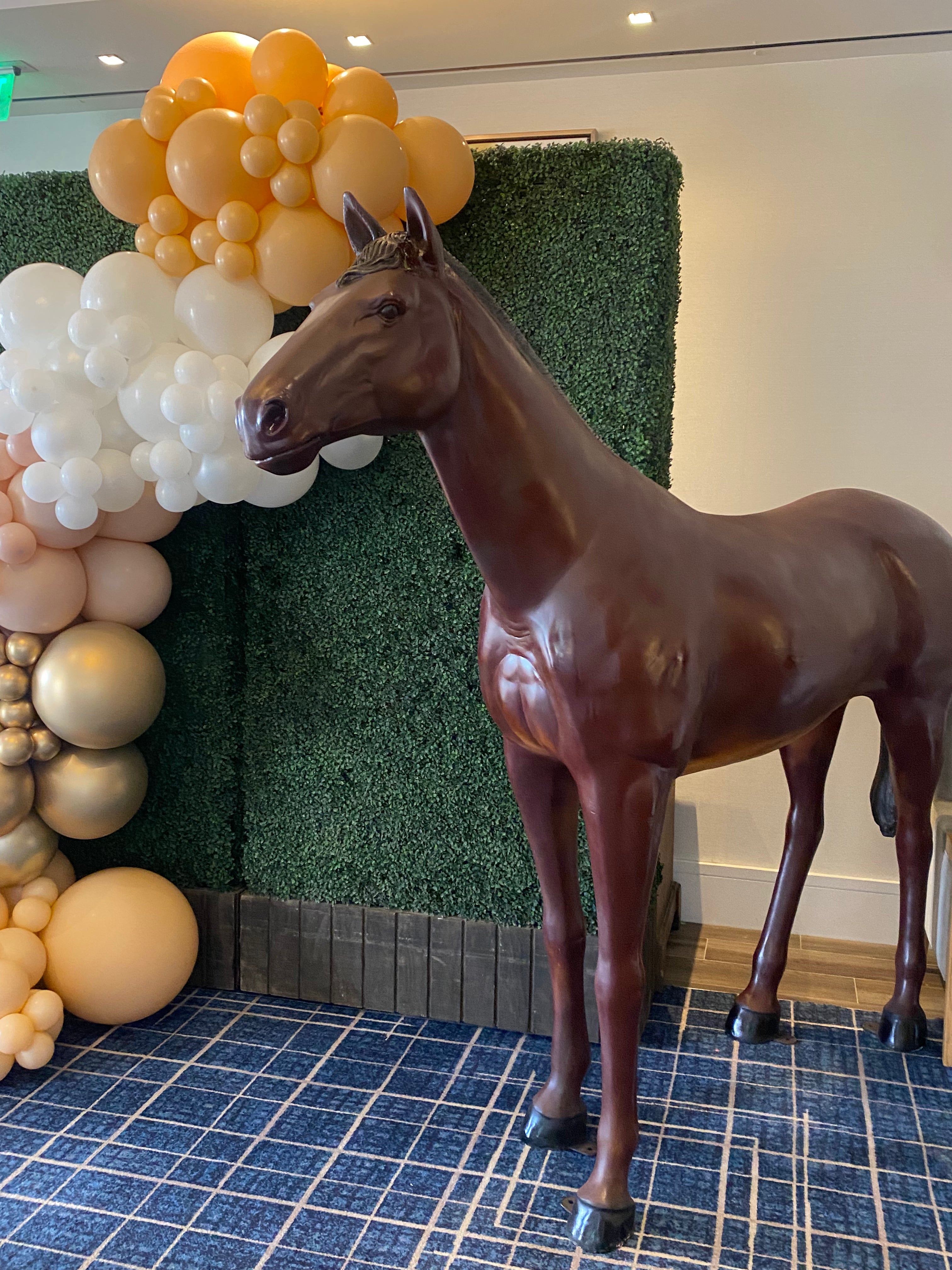 Large Dark Brown Horse