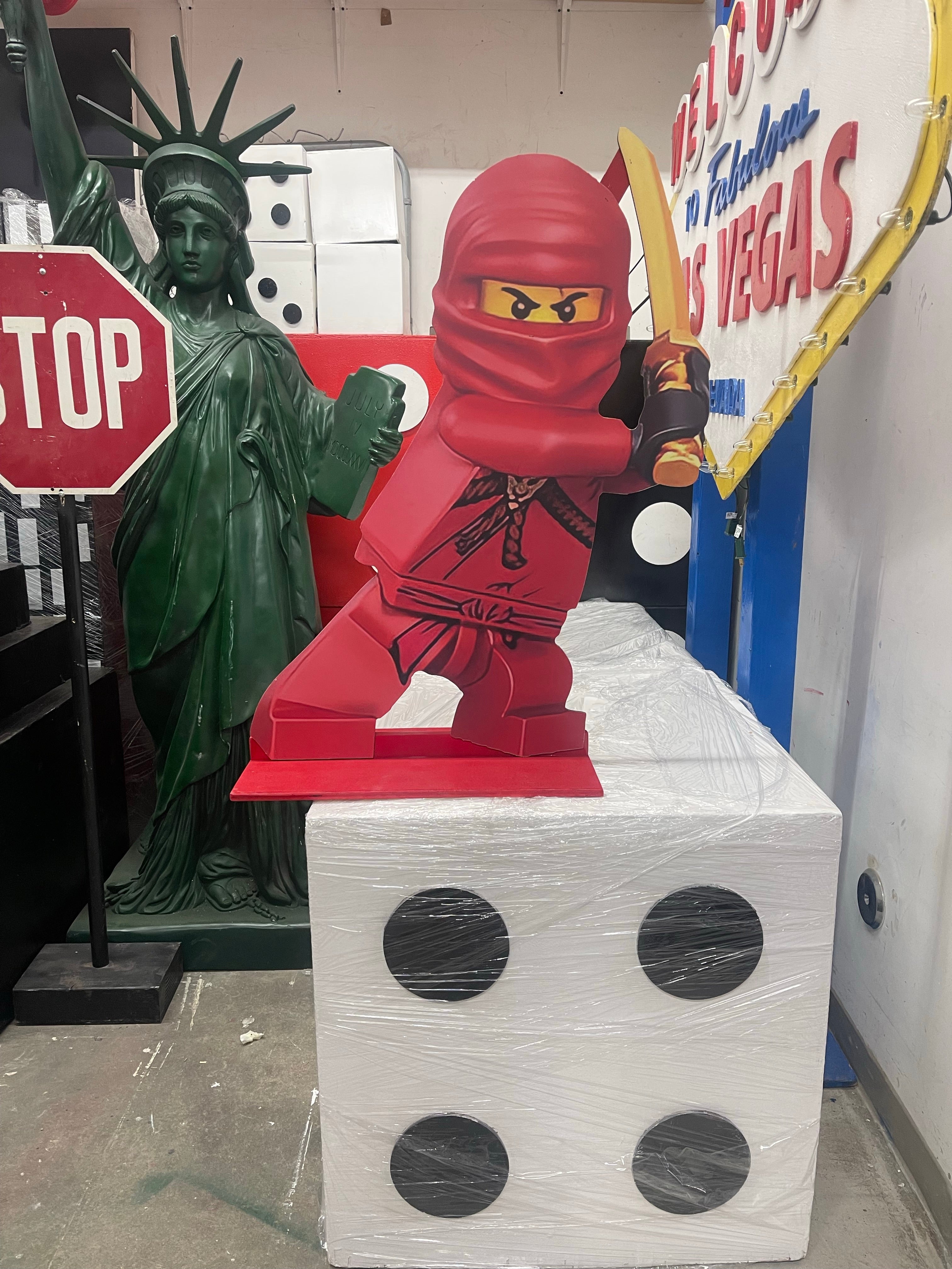 Kai Lego Wood Cut Out Standee