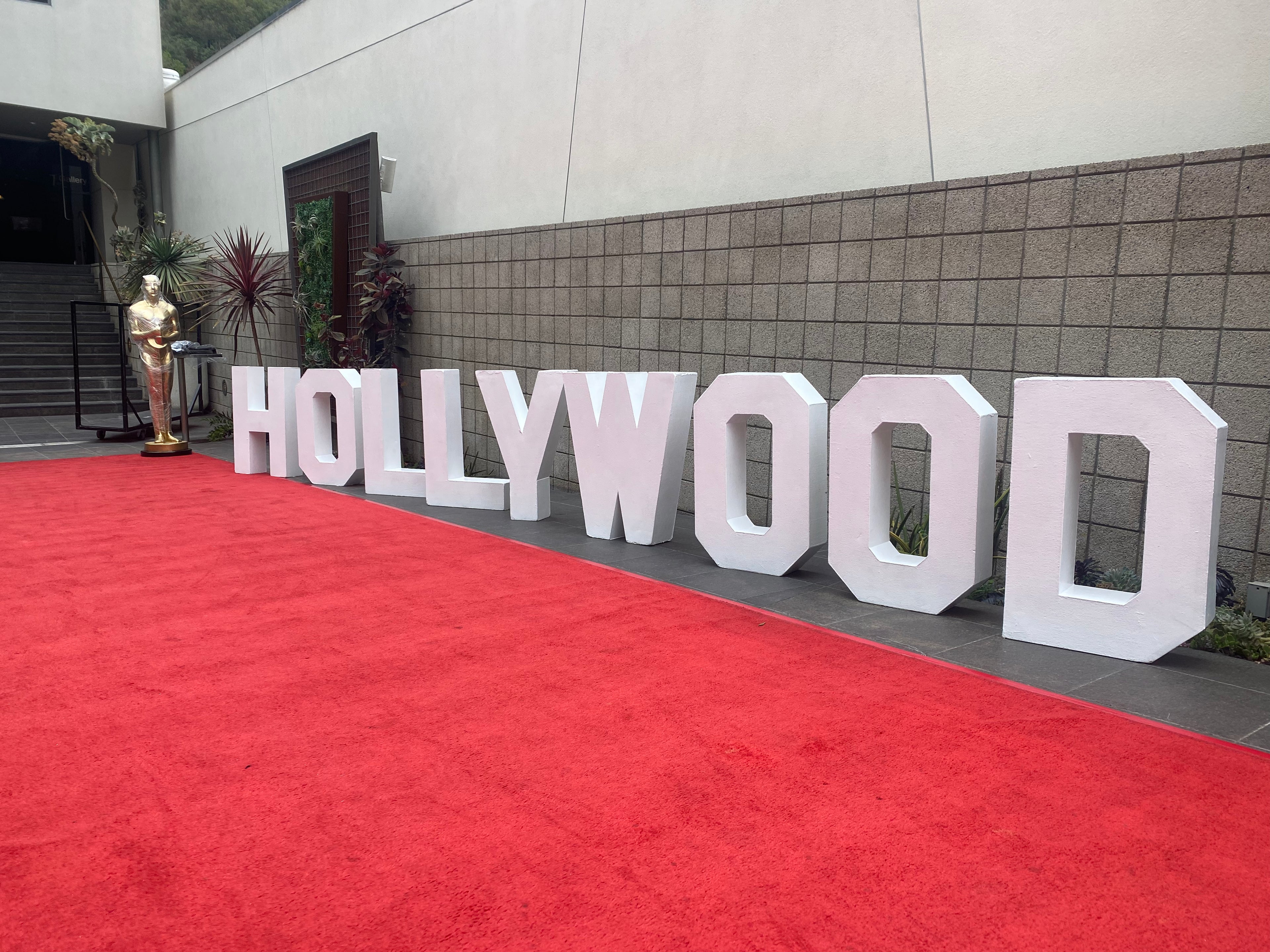 3D Hollywood Letters