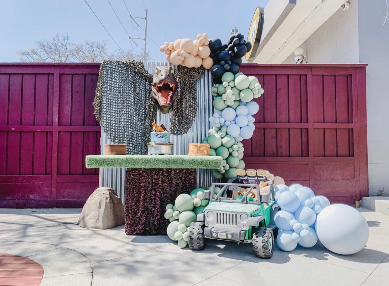 Dinosaur Head Backdrop