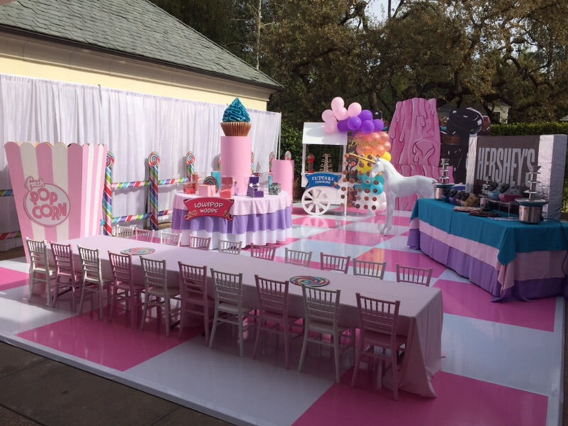 Giant Light Pink Popcorn Box