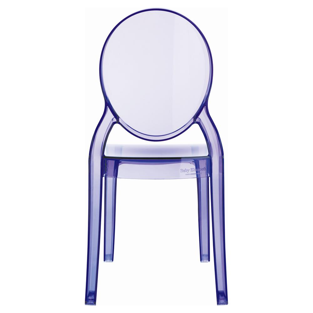 Kids Purple Armless Ghost Chair