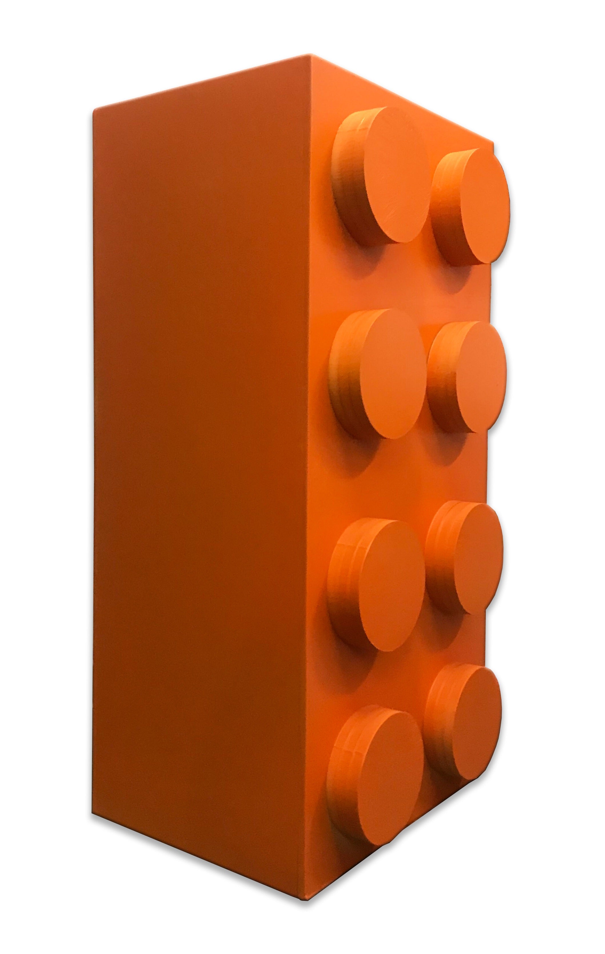 Orange Lego Brick