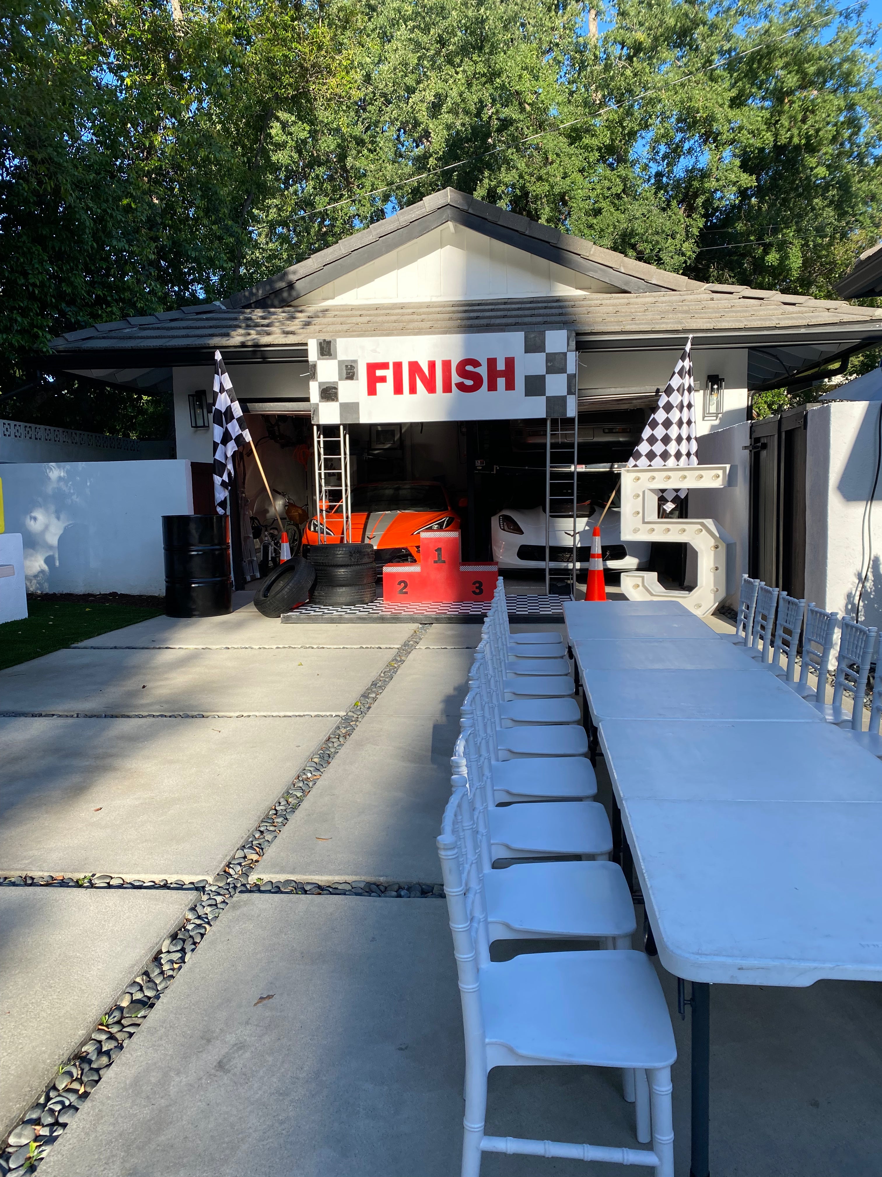 Kids White Chiavari Chair