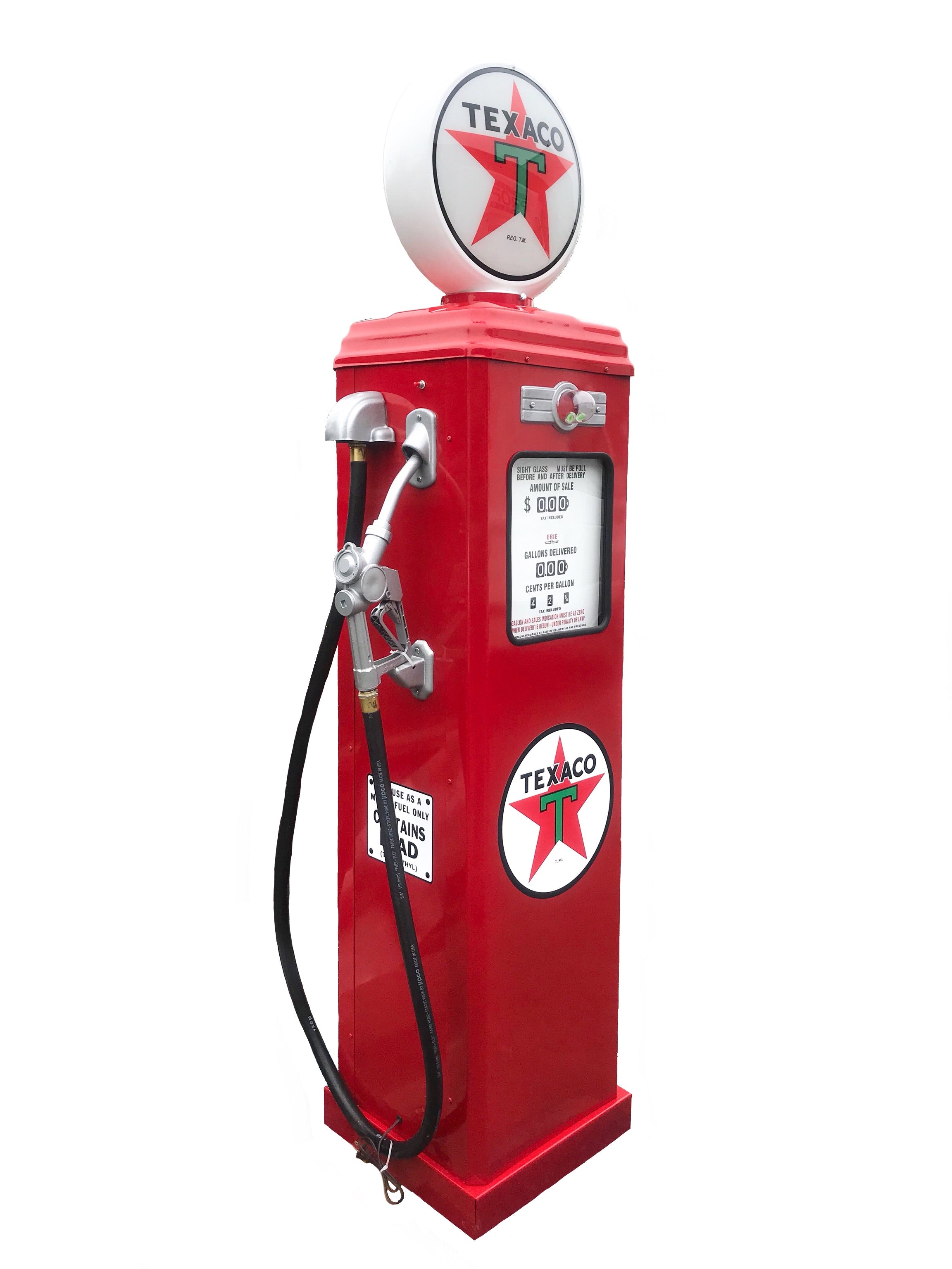 Red Texaco Gas Pump