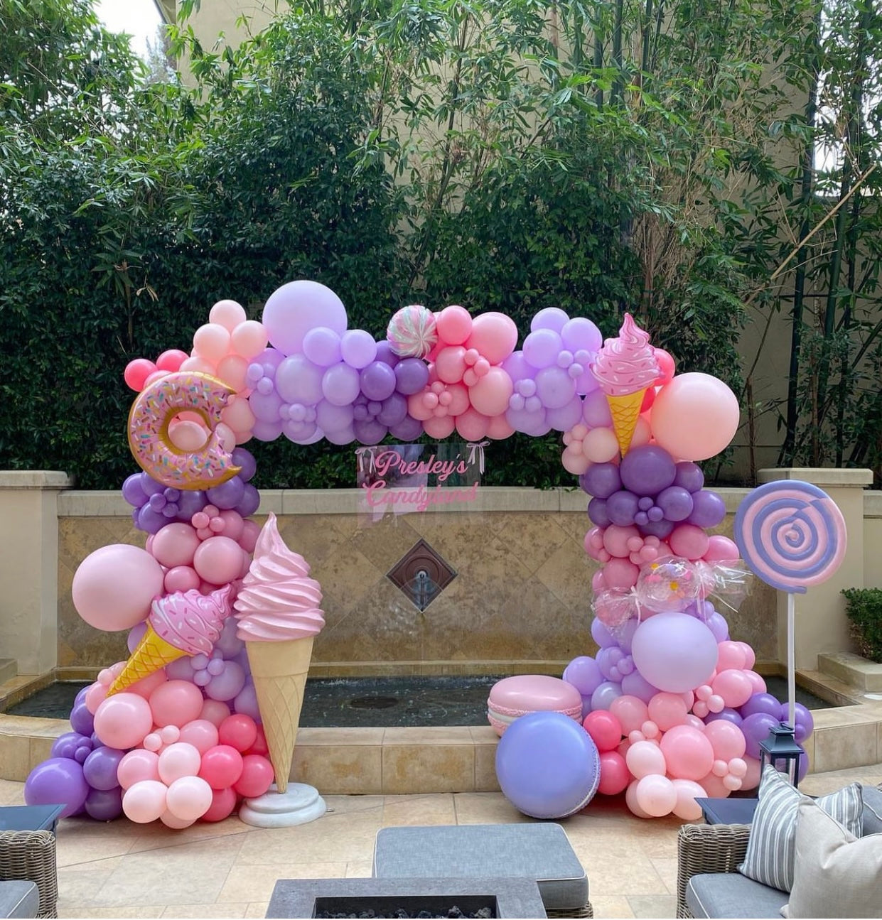 Giant Purple Macaron