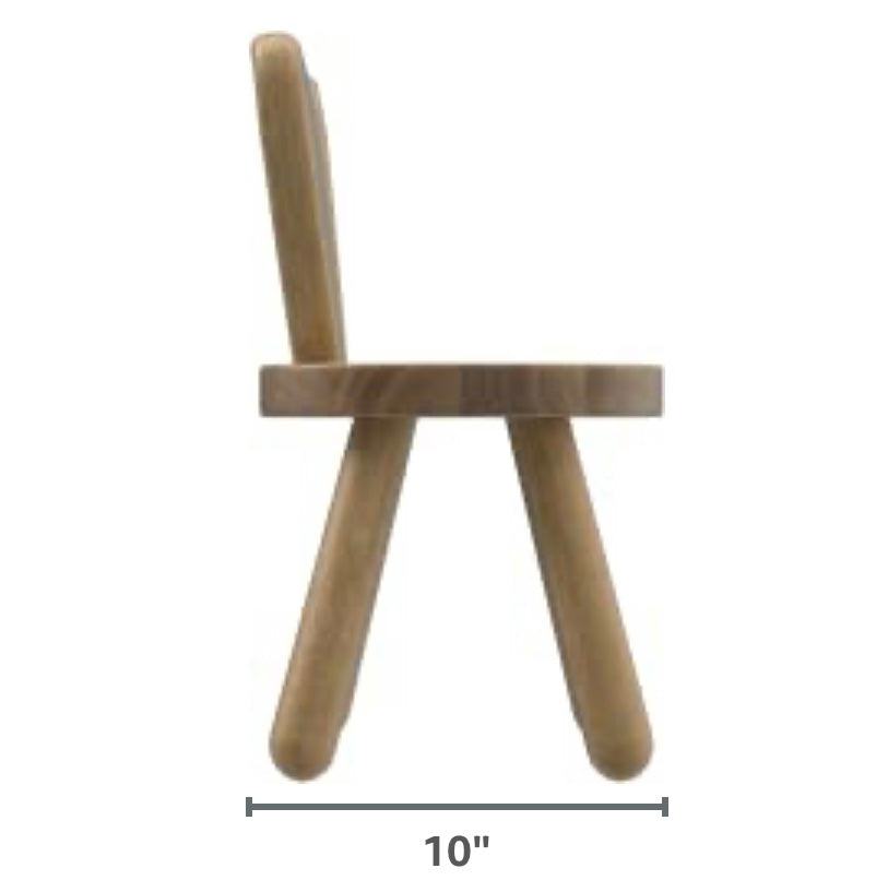 Kids Natural Bunny Chair