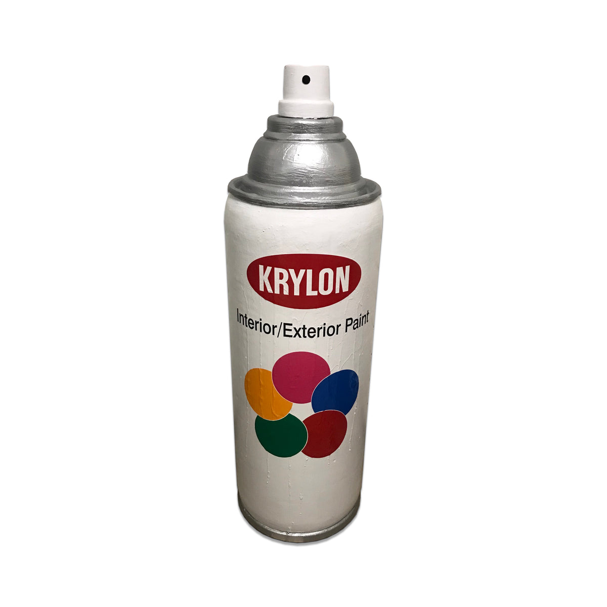 White Spray Paint Can