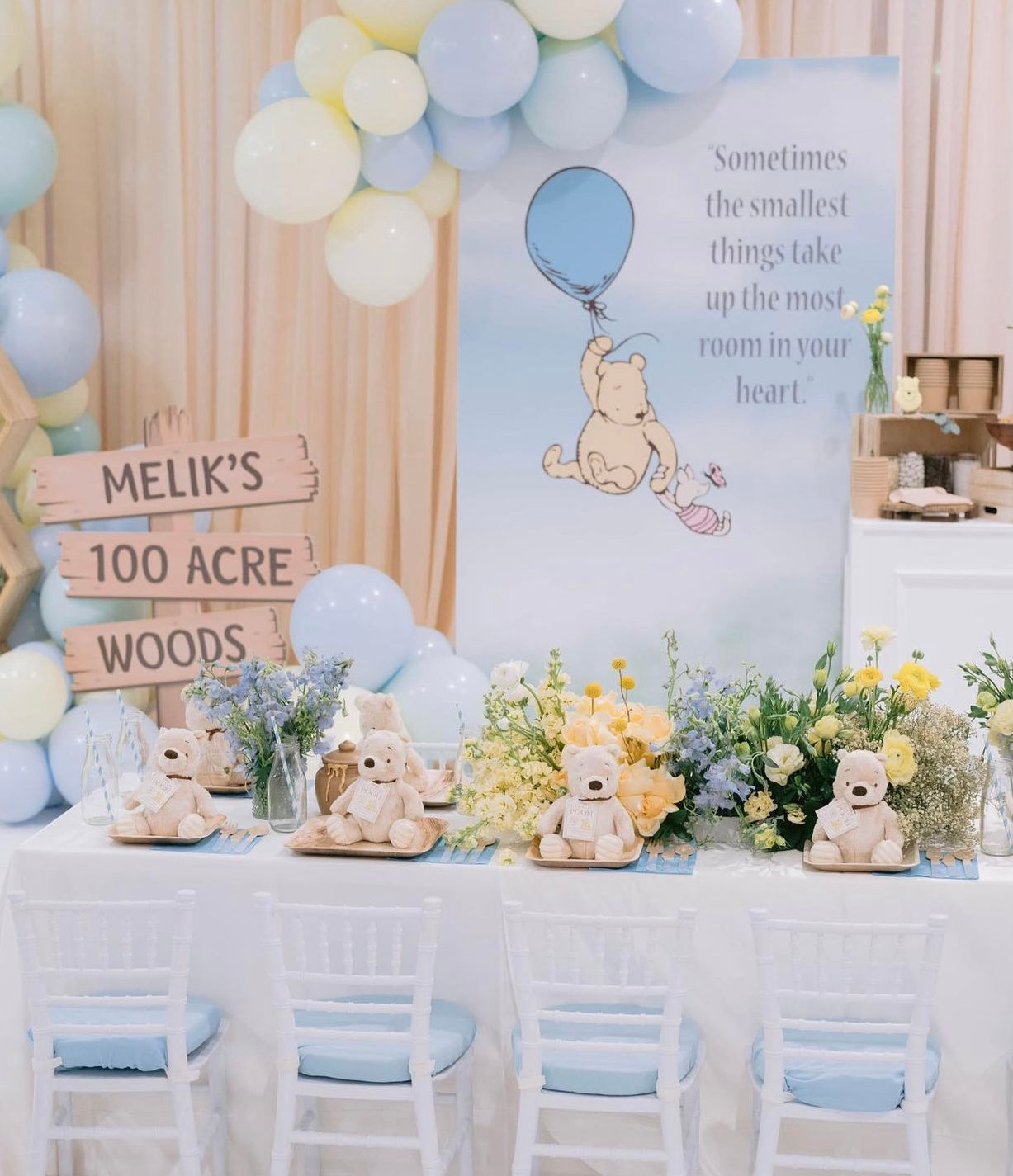 Classic Winnie The Pooh Backdrop