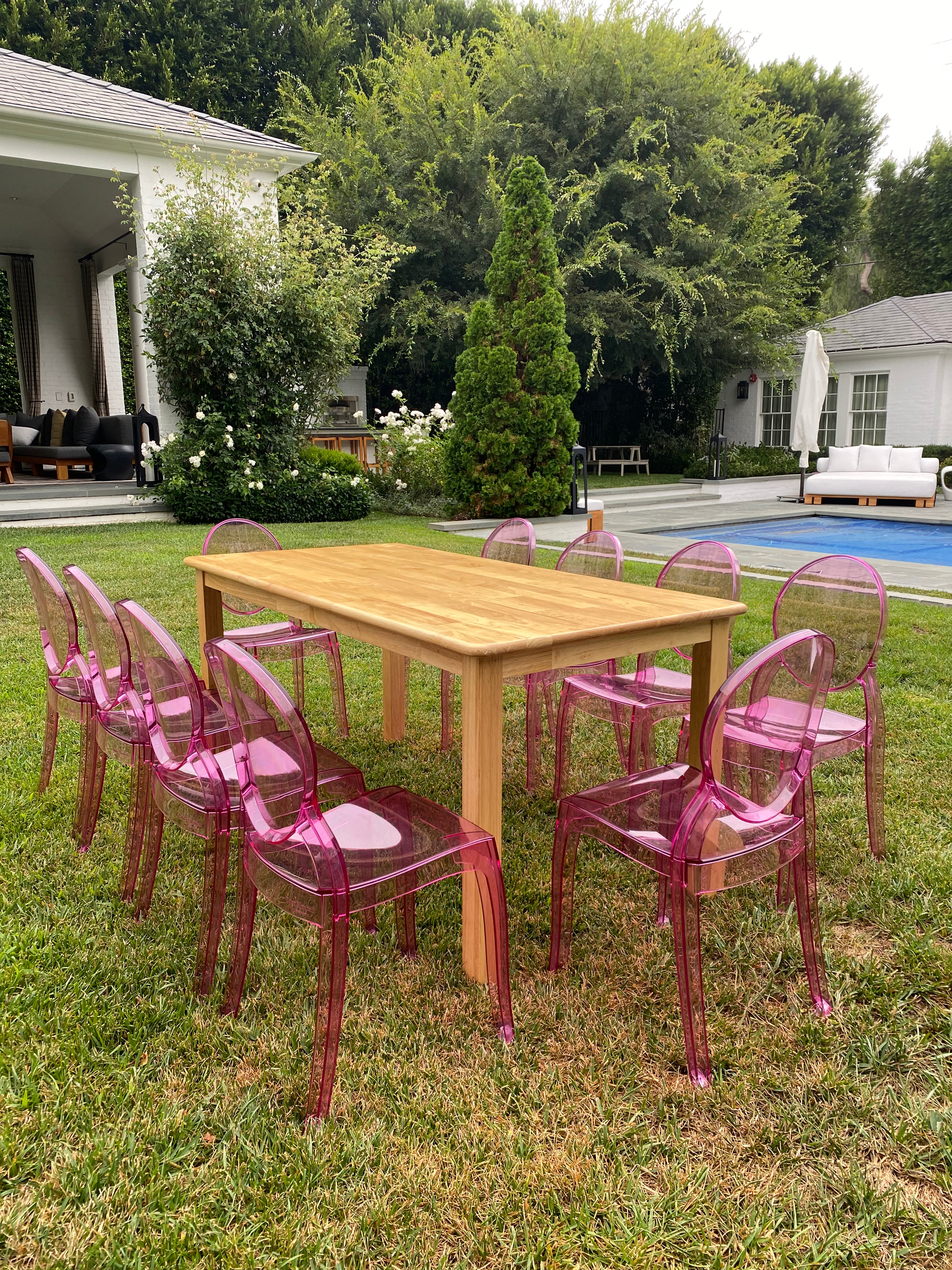 Kids Natural Wooden Table