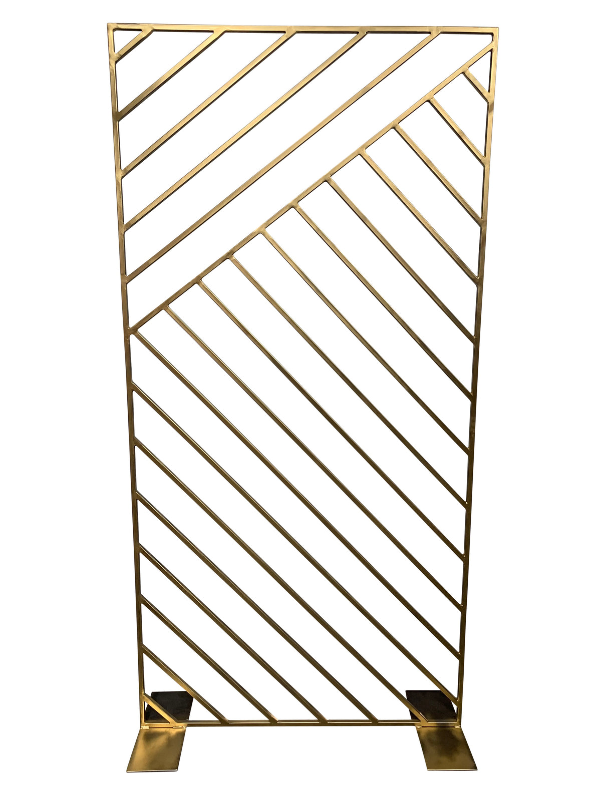 Rectangular Gold Screen