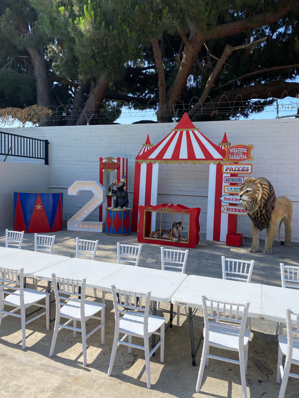 Kids White Chiavari Chair
