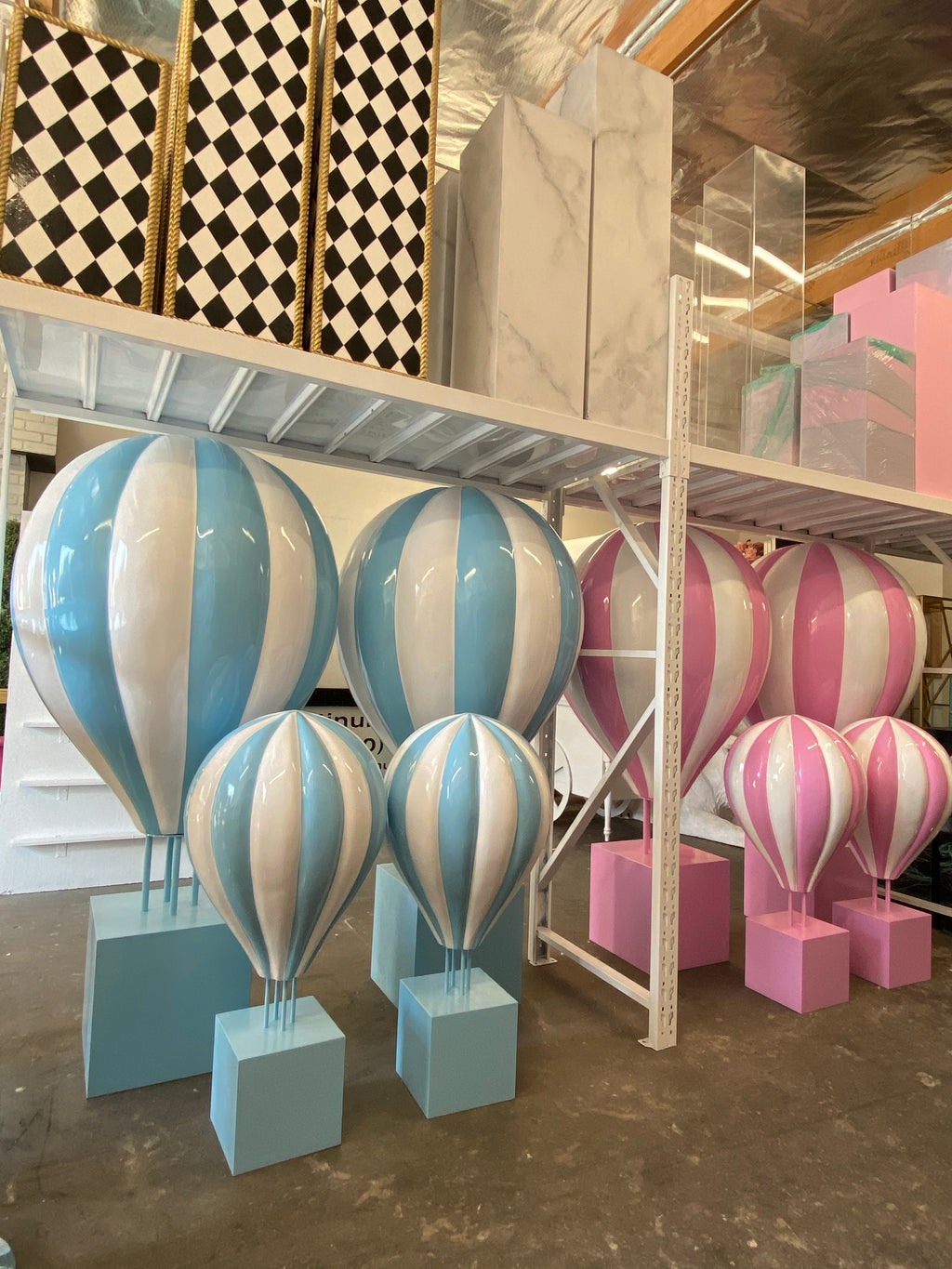 3 Foot Light Pink Hot Air Balloon