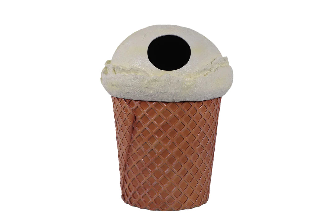 Ice Cream Trash Can