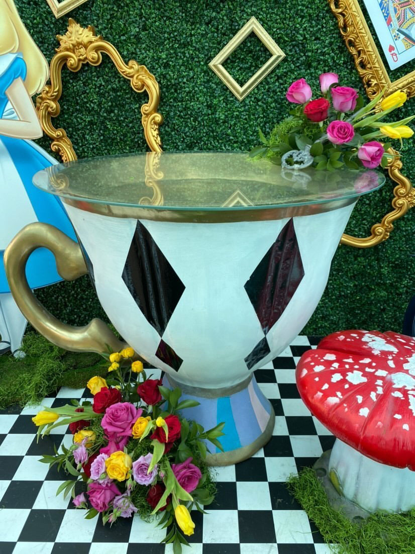 Diamond Tea Cup