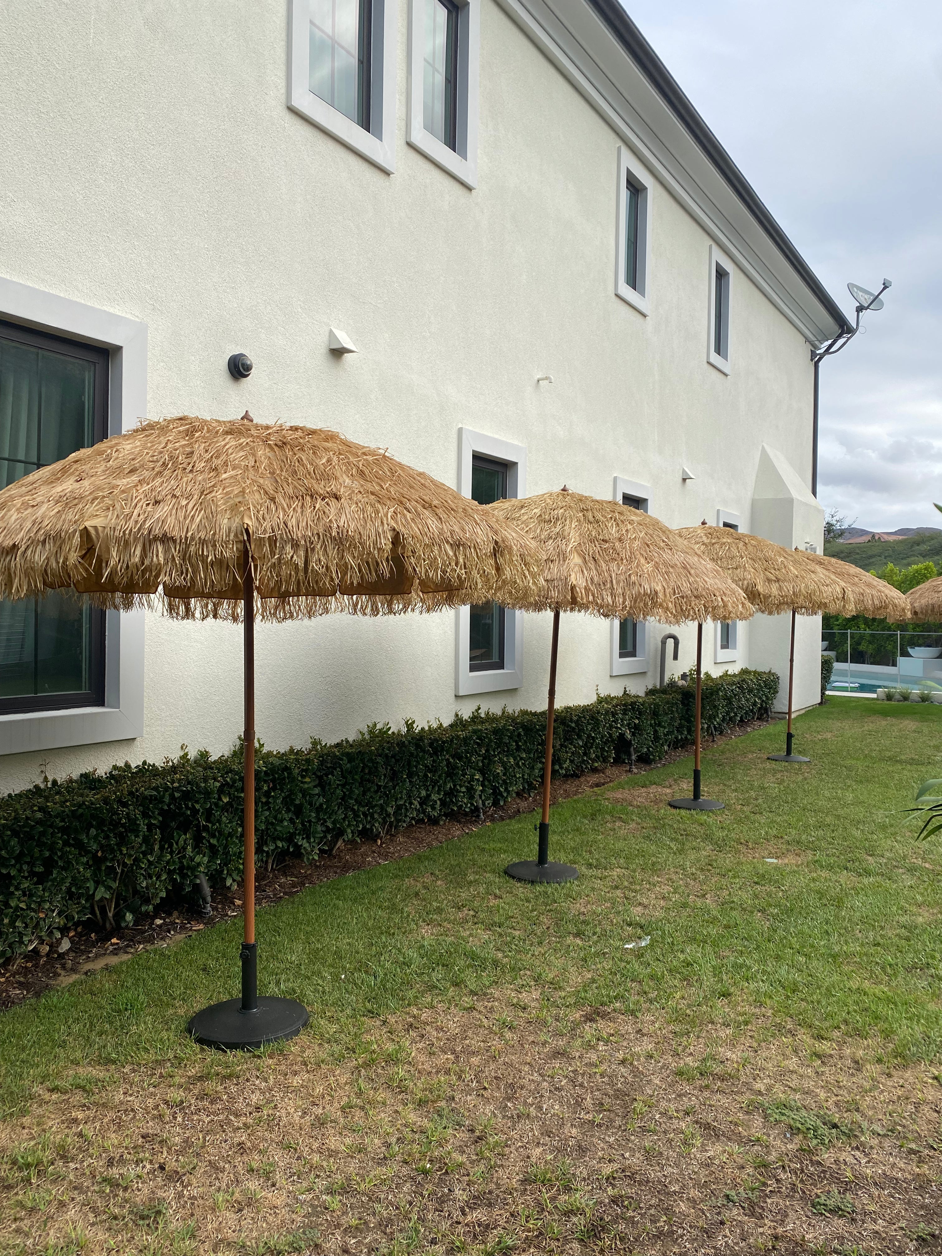 Tiki Umbrella With Base