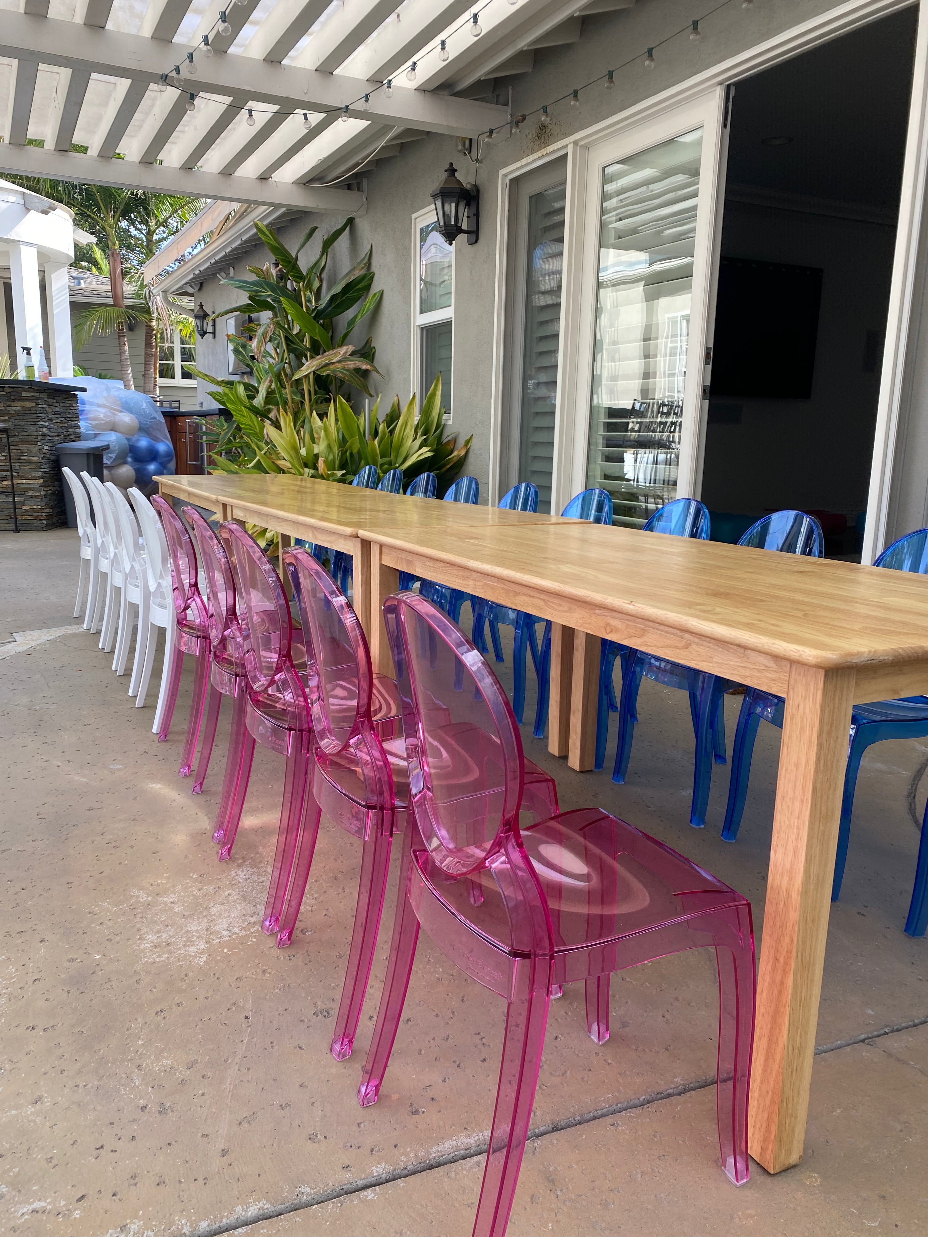 Kids Natural Wooden Table