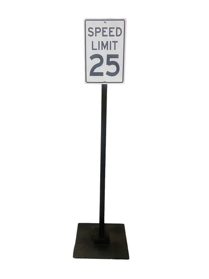 Speed Limit 25 Sign