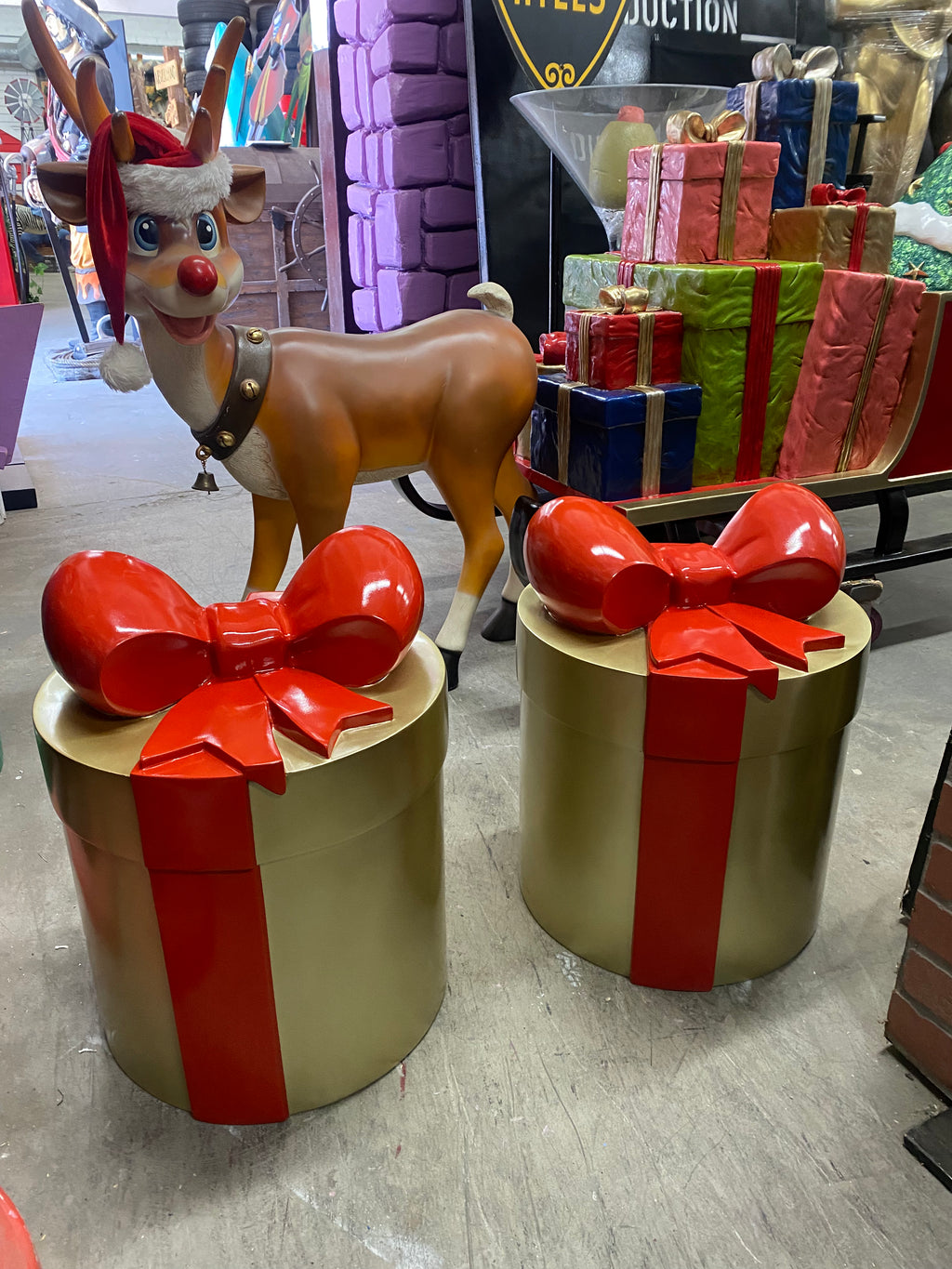 Sleigh Filled With Gifts