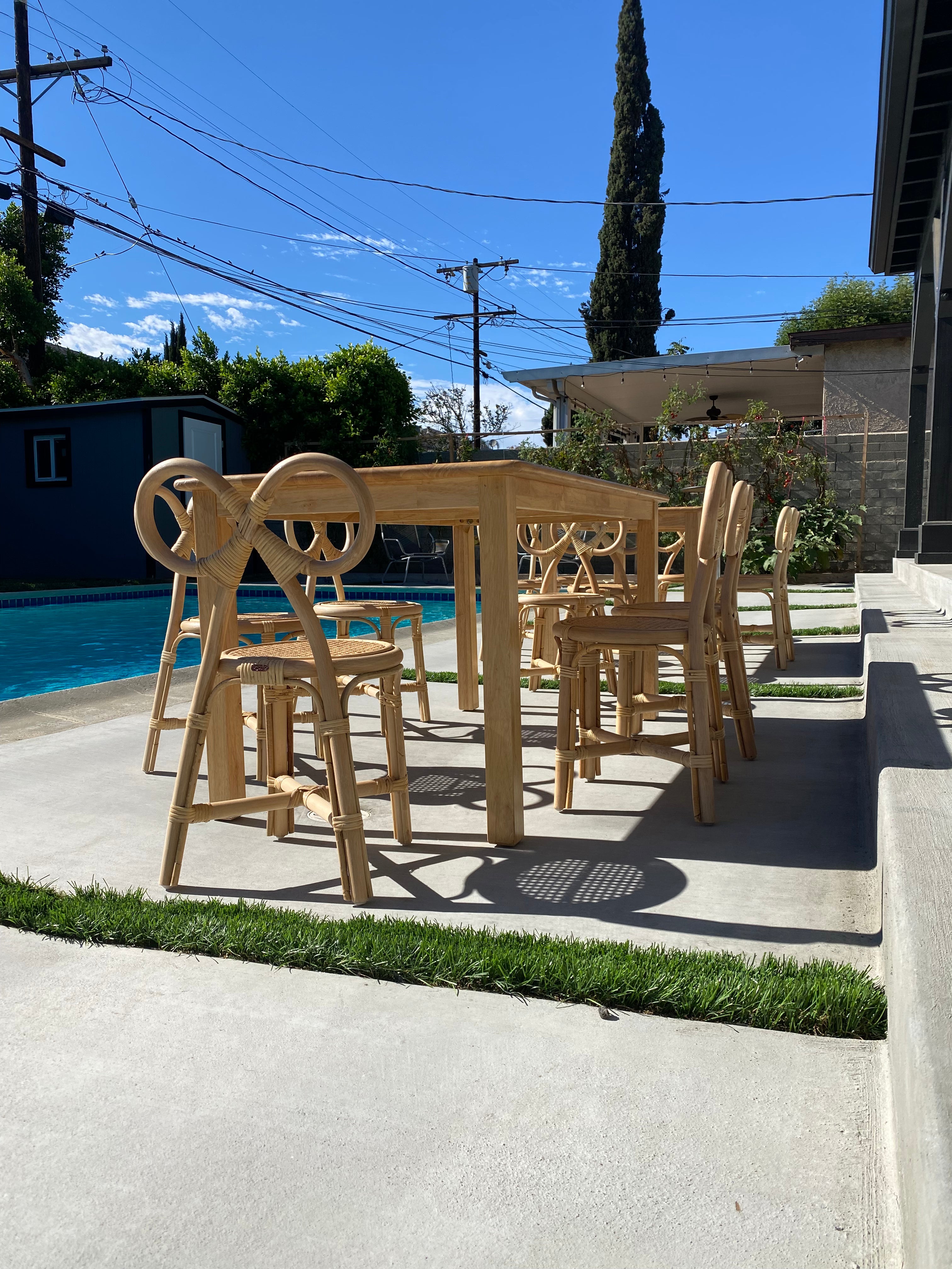 Kids Natural Wooden Table