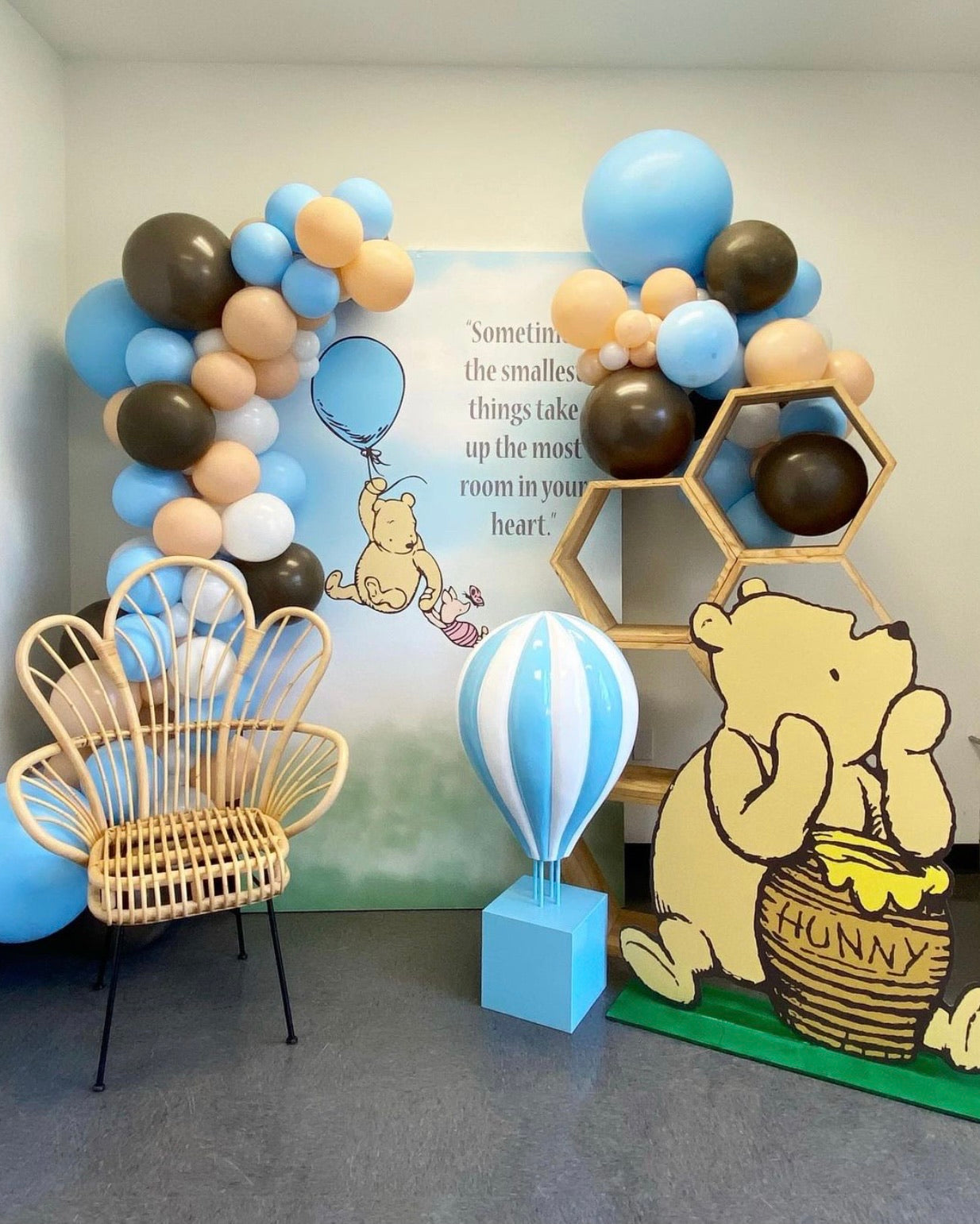 Classic Winnie The Pooh Backdrop