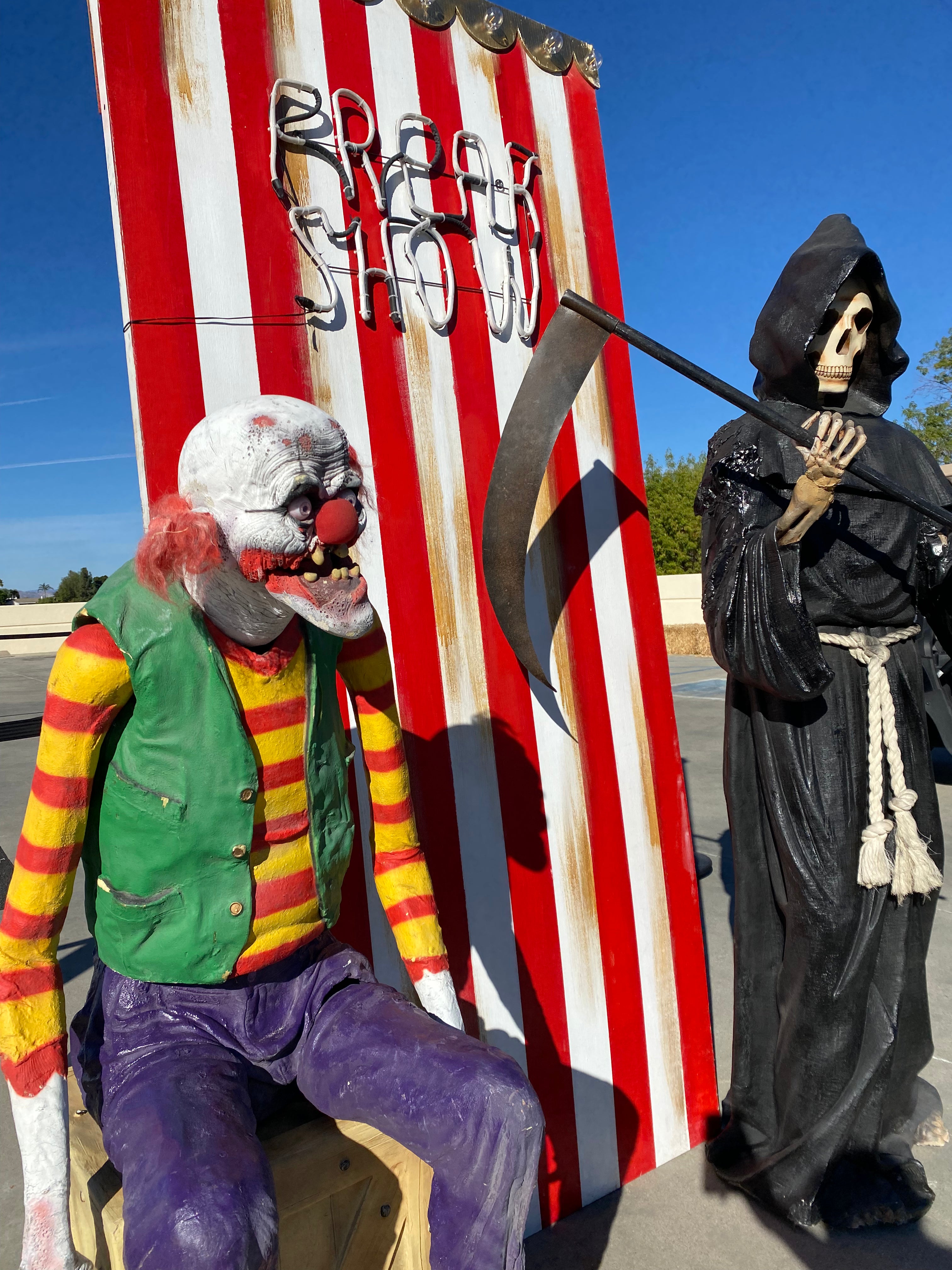 Freak Show Backdrop Panel